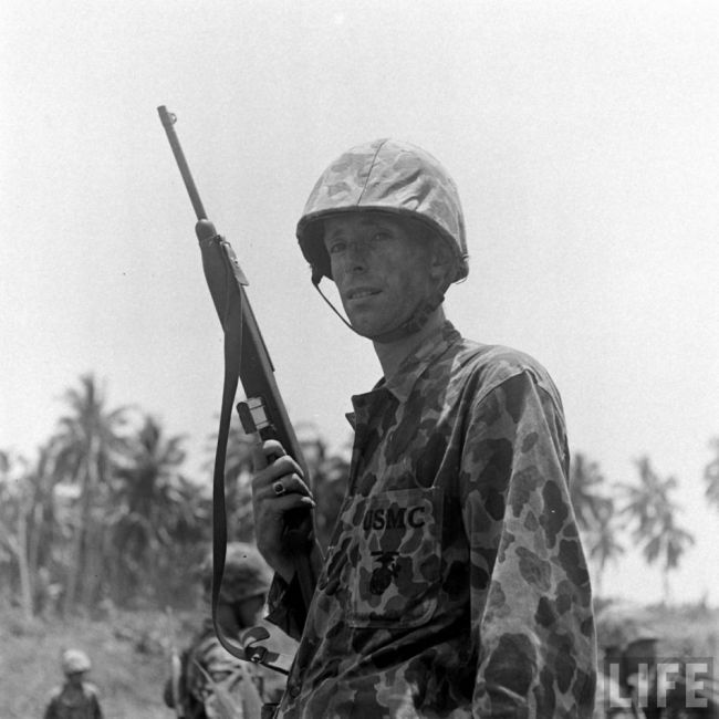 USMC men Bougainville, November 1943