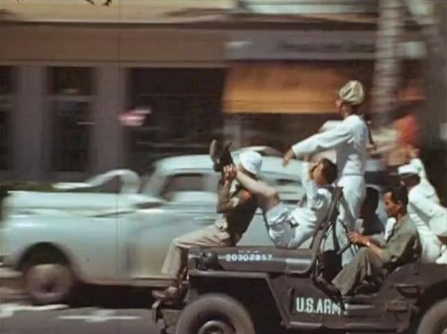 Honolulu Augustus 14, 1945, VJ Day.