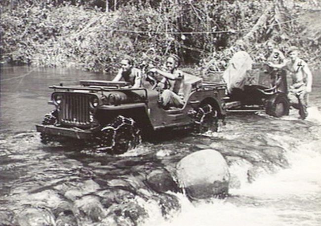 Aussie jeep, Solomon Islands, Bougainville.