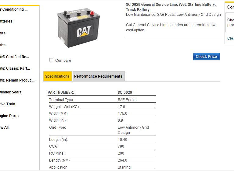 Cat Battery G503 Military Vehicle Message Forums