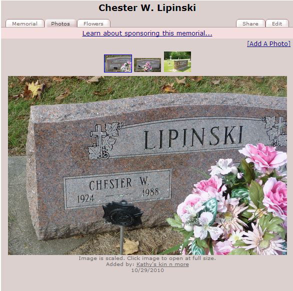 Chester W Lipinski