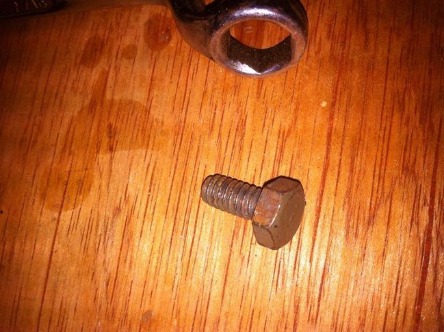 Fairly rare &quot;F&quot; marked 1/4-20 bolt I found on my jeep