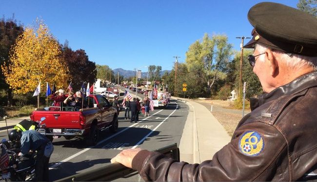 Veterans Day Parade 2015 - Shasta Lake
