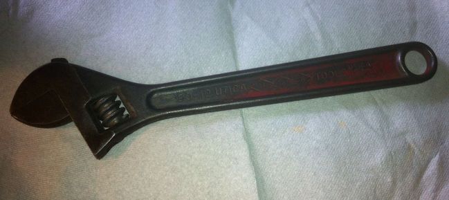 12&quot; Utica adjustable open end wrench