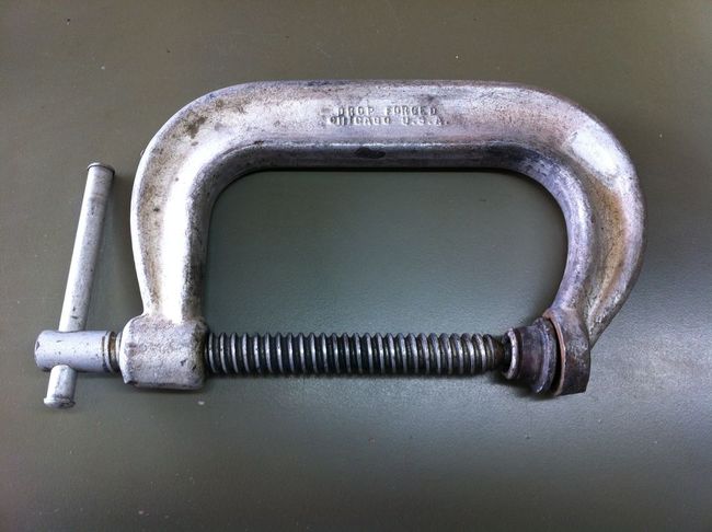 C clamp donated by S&amp;E