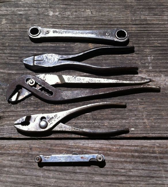 Tools from Jason G. 7/21/17 Dunlap tools