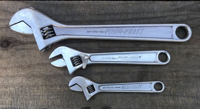 Powr-Kraft adjustable  wrenches