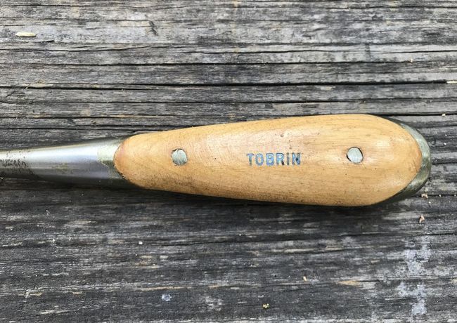 Tobrin handle stamped 11-1/4â€ screwdriver