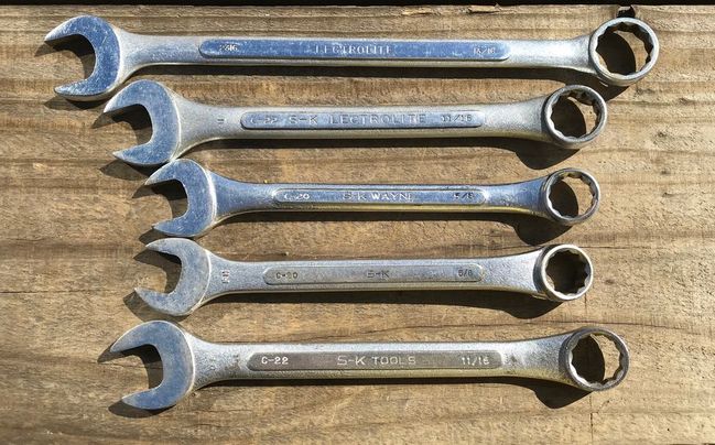 S-K Combo wrenches