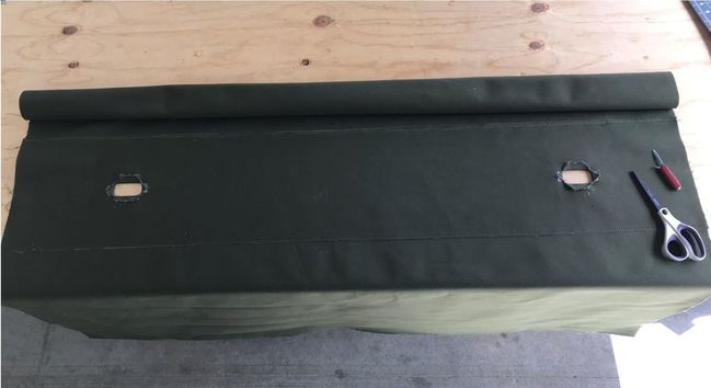 Dodge WC Open Cab Windshield Cover