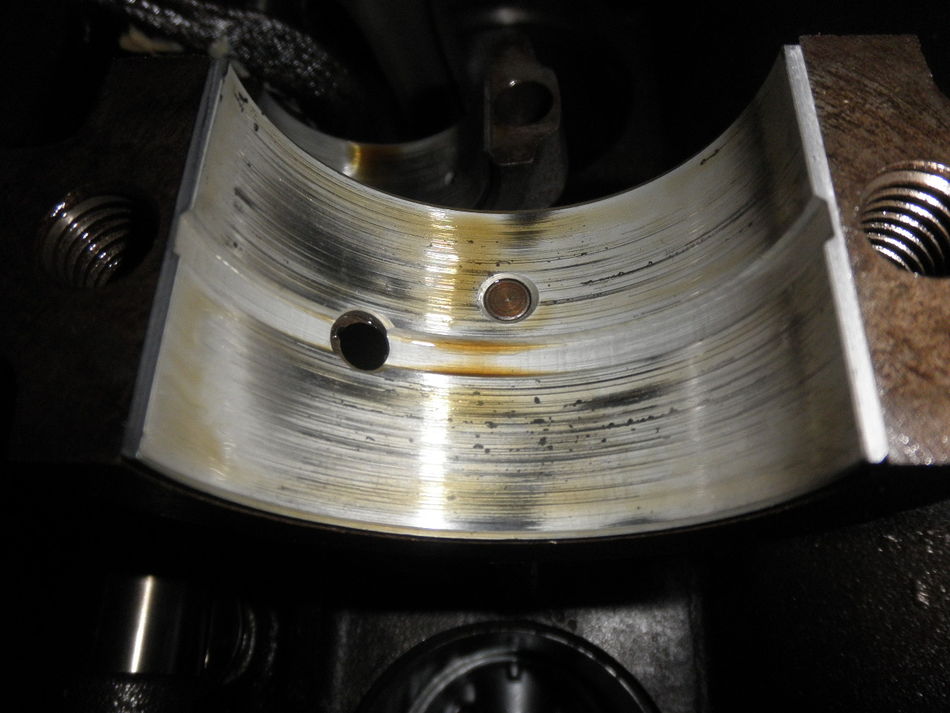 Rear main bearing seized on crank.... G503 Military Vehicle Message