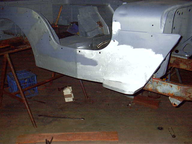 42 Ford GPW Body Repair