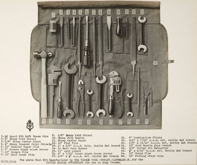 1918 US Army Tool sets