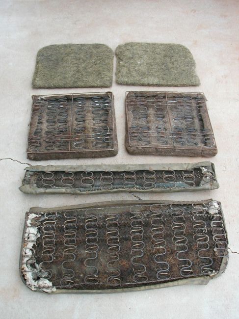 WW2 Jeep Seat Spring Set (Fronts)