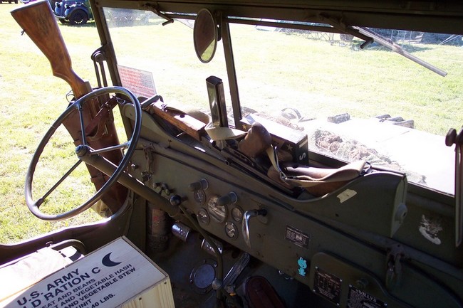 Jeep Willys MB Ford GPW Military Rear View Mirror Mounting Bracket G503