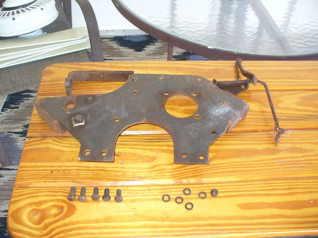 GPW front engine plate