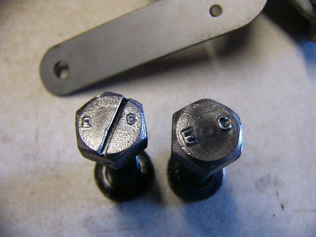High Quality Willys MB TR Marked Cylinder Head Bolt 