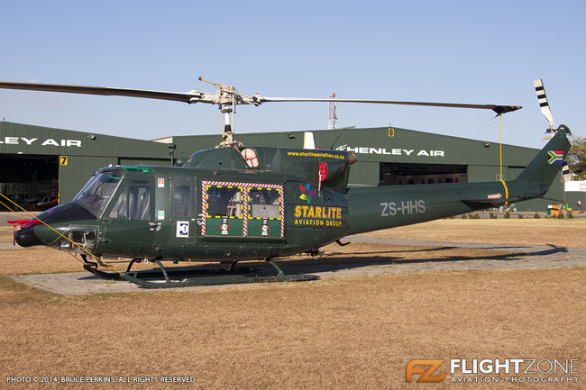 Bell 212 Huey ZS-HHS Rand Airport FAGM