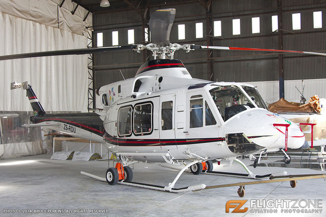Bell 412 ZS-RDU Rand Airport FAGM Huey