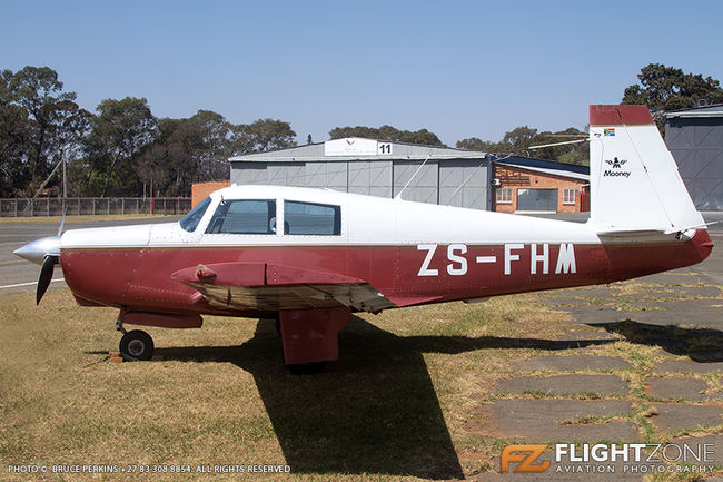 Mooney ZS-FHM Rand Airport FAGM