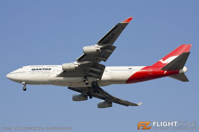 Boeing 747 VH-OJR OR Tambo FAJS FAOR