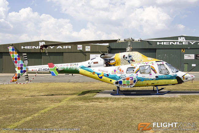 Bell 230 UT ZT-HDA ex CX-DLM Rand Airport FAGM