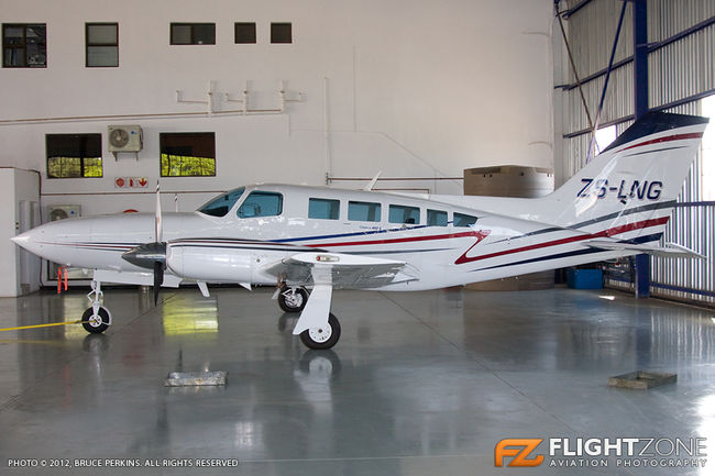 Cessna 402C ZS-LNG Rand Airport FAGM