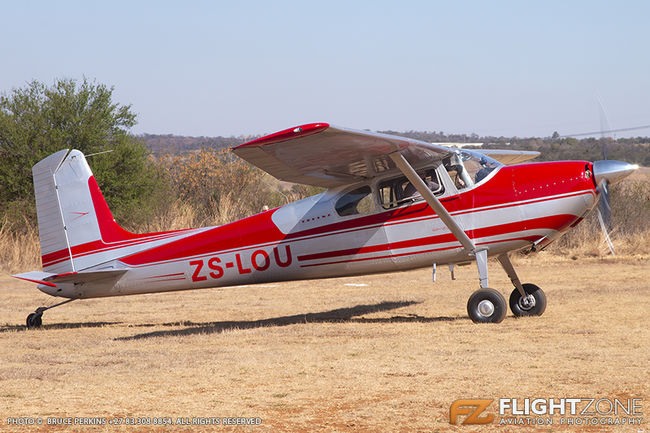 Cessna 180 Skywagon ZS-LOU Kittyhawk Airfield FAKT