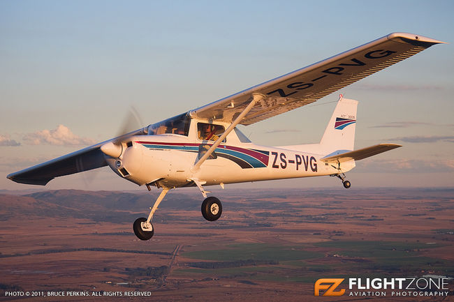 Cessna 152 TailDragger ZS-PVG Rand Airport FAGM