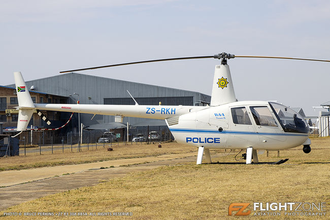 Robinson R44 ZS-RKH Rand Airport FAGM SA Police