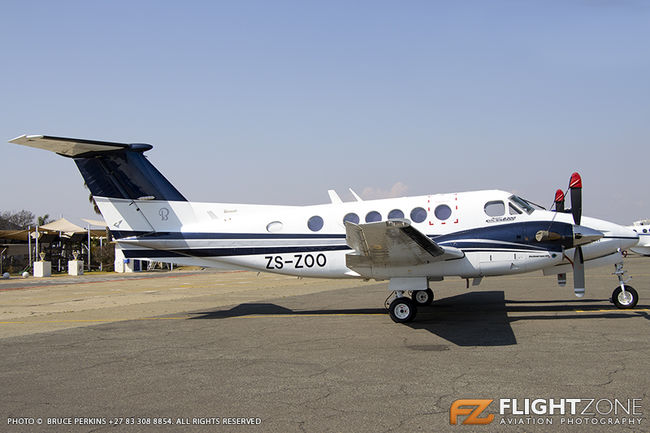 Beechcraft King Air 200 ZS-ZOO Rand Airport FAGM