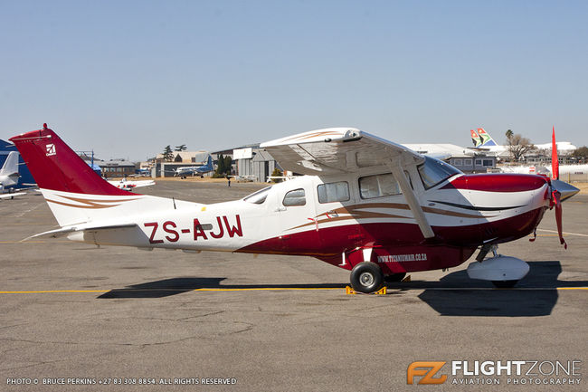 Cessna 206 Stationair ZS-AJW Rand Airport FAGM