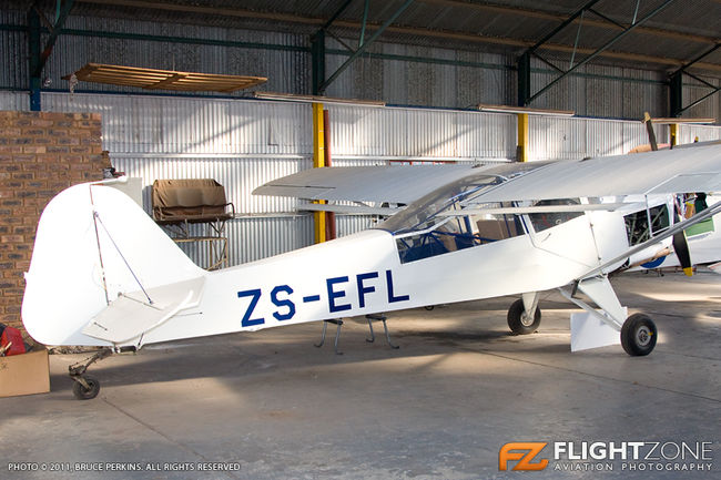 Auster ZS-EFL Rand Airport FAGM