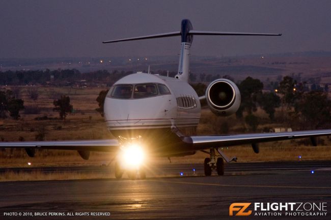 Bombardier BD100-A10 Challenger 300 ZS-ACT Lanseria Airport FALA