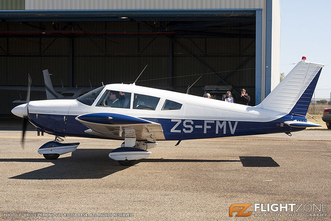 Piper PA-28 Cherokee ZS-FMV Mafekeng Airport FAMM