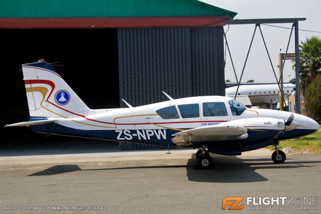 Piper PA-23-250 Aztec ZS-NPW Rand Airport FAGM PA-23