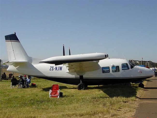 Piaggio P-166S Albatross ZS-NJW Potchestroom Airport FAPS