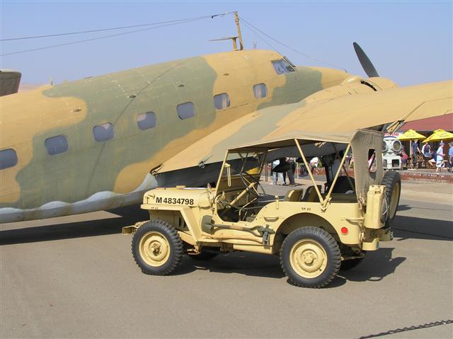 Jeep &amp; Lockheed Lodestar