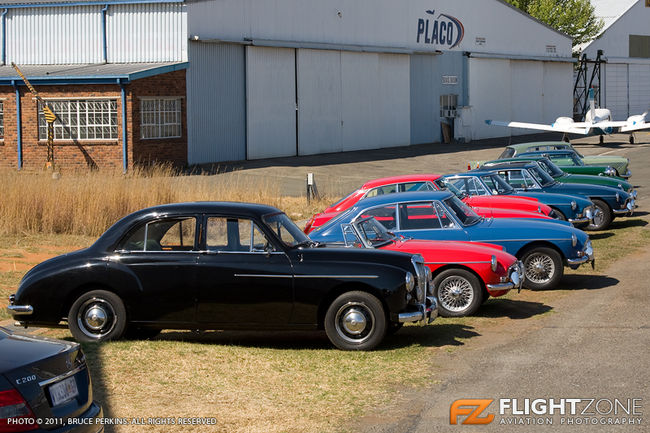 British Cars at Rand Airport FAGM MG