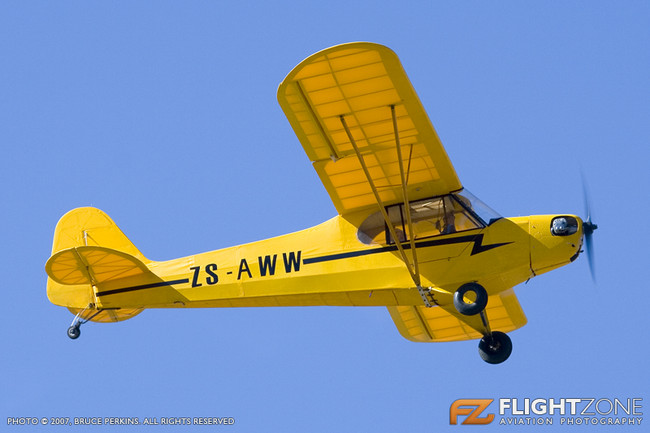 Piper J3 Cub Model ZS-AWW FASK
