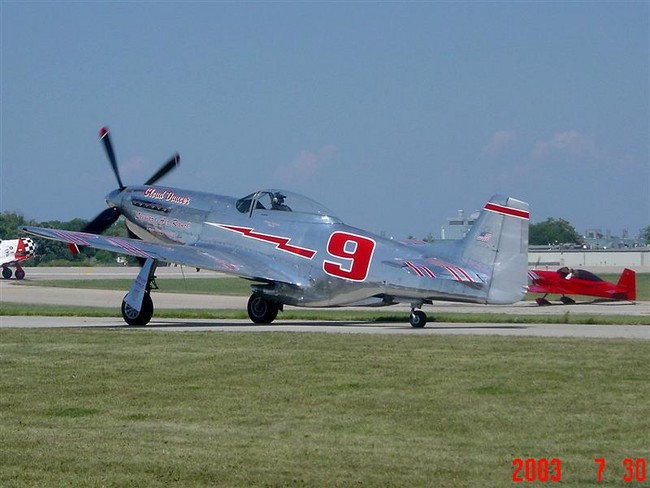 North American P-51D Mustang Cloud Dancer Oshkosh