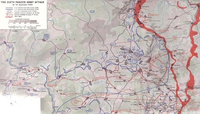 Sixth Panzer Army Attacks