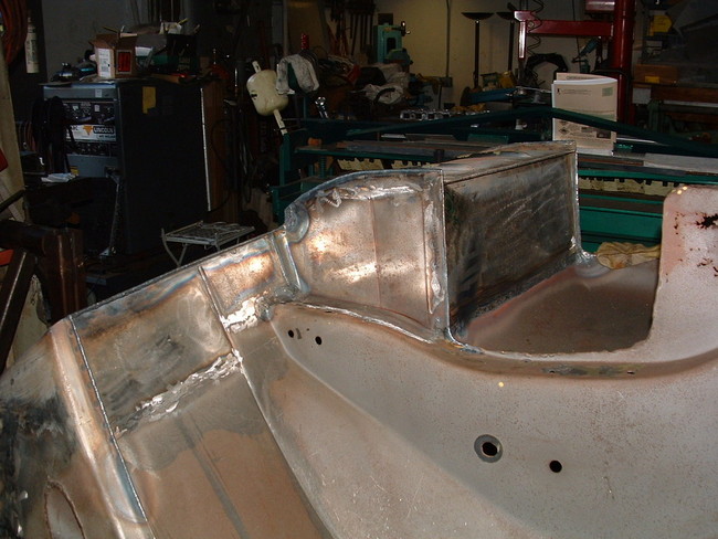 Right Front Hull Repair