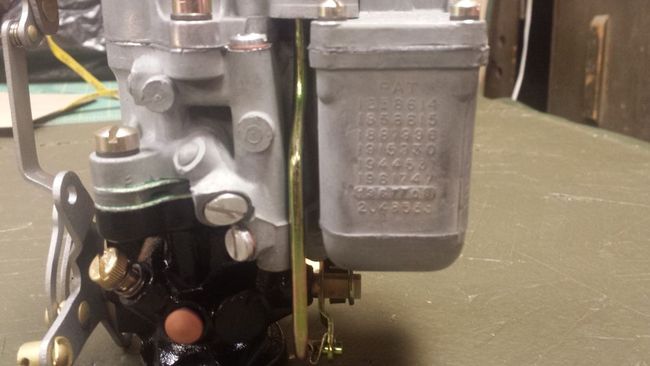 Rebuilt carburetor