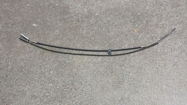 Emergency brake cable NOS vs Repro