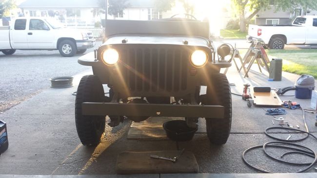 Headlights!