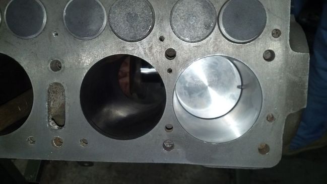 1/31/14 - First Piston in!