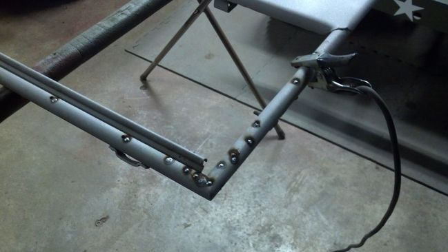 3/21/14 - Welded extra holes