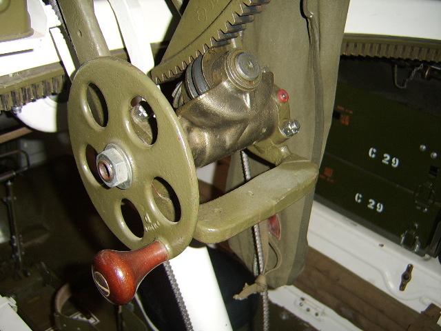 early pattern turret elevation gear