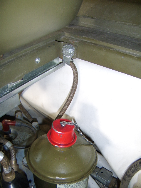 details of clip for the fuel sender